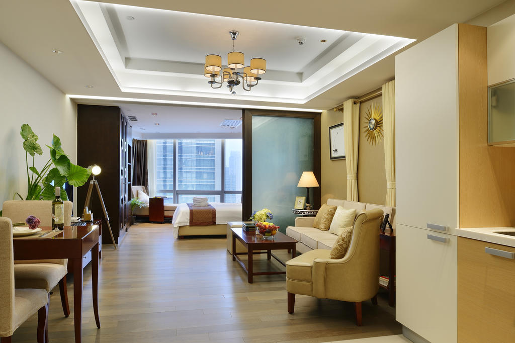 Yousu Hotel & Apartment Nanjing Xuanwu Lake Jinmao Plaza Branch 部屋 写真